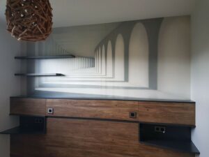 Panoramique mural Angers et ses alentours